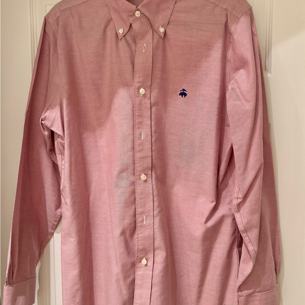 Brooks Brothers Red Casual Button Down Shirt - Regent Fit
